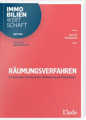 Rosenauer / Rauter / Rollett |  Räumungsverfahren | Buch |  Sack Fachmedien