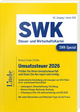 Melhardt / Kuder / Pfeiffer |  SWK-Spezial Umsatzsteuer 2026 | Buch |  Sack Fachmedien