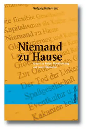 Müller-Funk |  Niemand zu Hause | Buch |  Sack Fachmedien