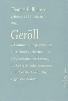 Ballhausen |  Geröll | Buch |  Sack Fachmedien