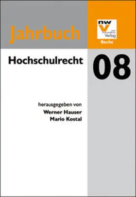 Hauser / Kostal |  Hochschulrecht | Buch |  Sack Fachmedien