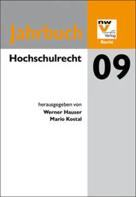 Hauser / Kostal |  Hochschulrecht | Buch |  Sack Fachmedien