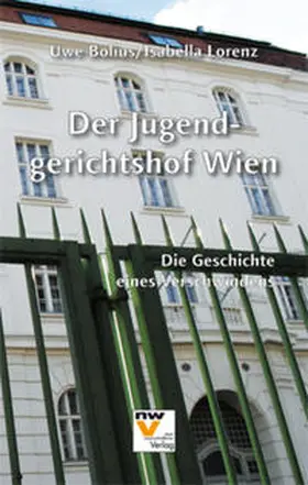 Bolius / Lorenz |  Der Jugendgerichtshof Wien | Buch |  Sack Fachmedien