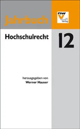 Hauser |  Hochschulrecht | Buch |  Sack Fachmedien