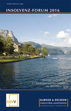Konecny |  Insolvenz-Forum 2016 | Buch |  Sack Fachmedien