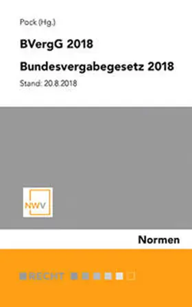 Pock |  BVergG 2018 Bundesvergabegesetz 2018 | Buch |  Sack Fachmedien