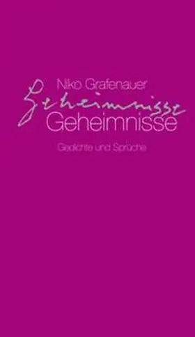 Grafenauer |  Geheimnisse | Buch |  Sack Fachmedien