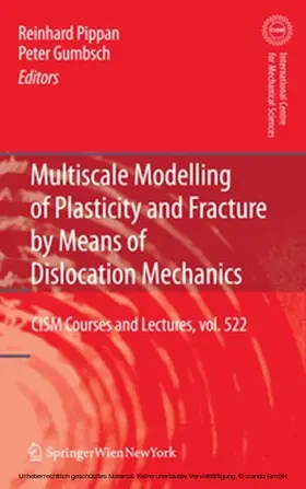 Gumbsch / Pippan | Multiscale Modelling of Plasticity and Fracture by Means of Dislocation Mechanics | E-Book | sack.de