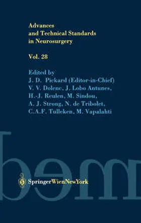 Pickard |  Advances and Technical Standards in Neurosurgery | eBook | Sack Fachmedien