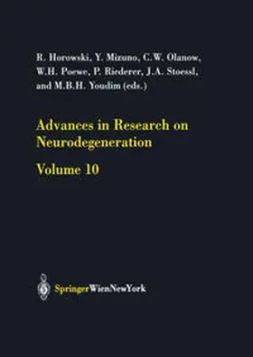 Horowski / Mizuno / Olanow | Advances in Research on Neurodegeneration | E-Book | sack.de