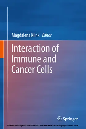 Klink |  Interaction of Immune and Cancer Cells | eBook | Sack Fachmedien