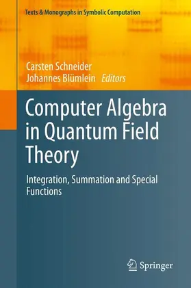Blümlein / Schneider |  Computer Algebra in Quantum Field Theory | Buch |  Sack Fachmedien
