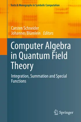 Schneider / Blümlein |  Computer Algebra in Quantum Field Theory | eBook | Sack Fachmedien