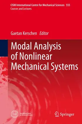 Kerschen |  Modal Analysis of Nonlinear Mechanical Systems | Buch |  Sack Fachmedien