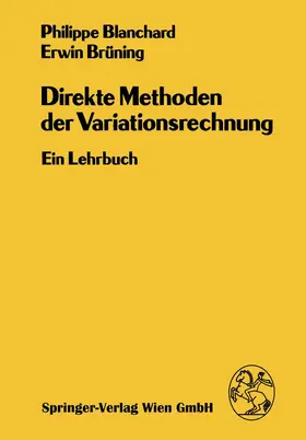 Blanchard / Brüning |  Direkte Methoden der Variationsrechnung | Buch |  Sack Fachmedien