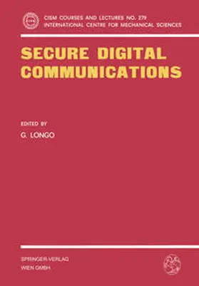 Longo |  Secure Digital Communications | eBook | Sack Fachmedien