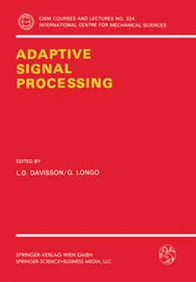Davisson / Longo |  Adaptive Signal Processing | eBook | Sack Fachmedien