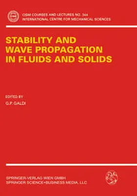 Galdi |  Stability and Wave Propagation in Fluids and Solids | eBook | Sack Fachmedien