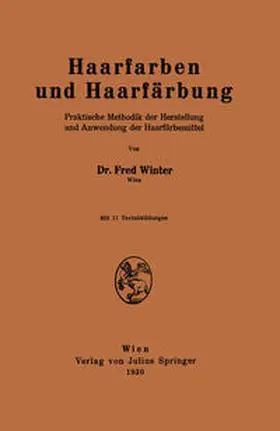 Winter |  Haarfarben und Haarfärbung | eBook | Sack Fachmedien