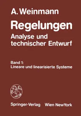 Weinmann |  Regelungen Analyse und technischer Entwurf | eBook | Sack Fachmedien