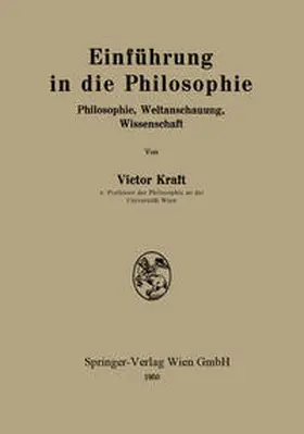 Kraft |  Einführung in die Philosophie | eBook | Sack Fachmedien