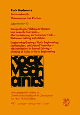 Müller |  Baugeologie, Felsbau, Erdbeben und rezente Tektonik - Mechanisierung im Tunnelvortrieb - Riskenverteilung im Felsbau / Engineering Geology, Rock Engineering, Earthquakes, and Actual Tectonics - Mechanization in Tunnel Driving - Sharing of Risks in Rock Engineering | eBook | Sack Fachmedien