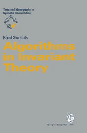 Sturmfels |  Algorithms in Invariant Theory | eBook | Sack Fachmedien