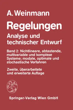 Weinmann |  Regelungen - Analyse und technischer Entwurf | eBook | Sack Fachmedien