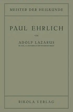 Lazarus |  Paul Ehrlich | eBook | Sack Fachmedien
