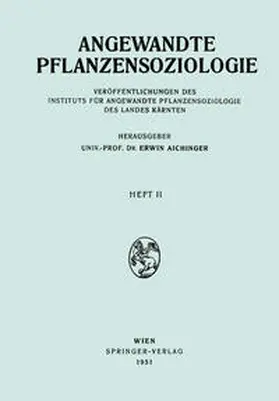 Aichinger |  Angewandte Pflanzensoziologie | eBook | Sack Fachmedien