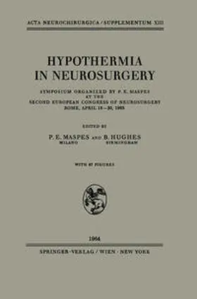 Maspes / Hughes |  Hypothermia in Neurosurgery | eBook | Sack Fachmedien