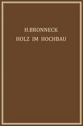 Bronneck | Holz im Hochbau | E-Book | sack.de