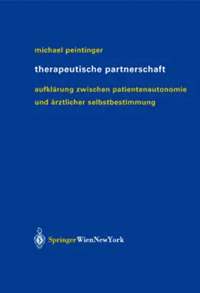 Peintinger |  Therapeutische Partnerschaft | eBook | Sack Fachmedien