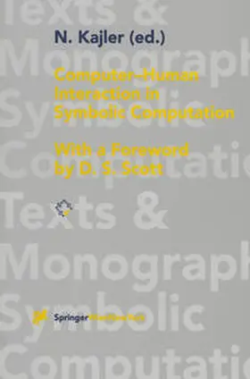 Kajler |  Computer - Human Interaction in Symbolic Computation | eBook | Sack Fachmedien