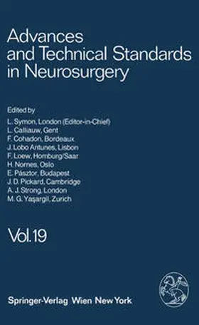 Symon / Calliauw / Ya?argil |  Advances and Technical Standards in Neurosurgery | eBook | Sack Fachmedien