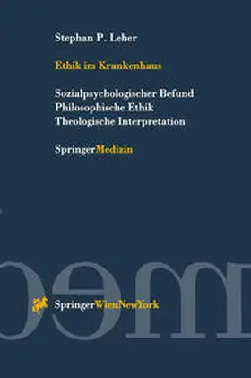 Leher |  Ethik im Krankenhaus | eBook | Sack Fachmedien