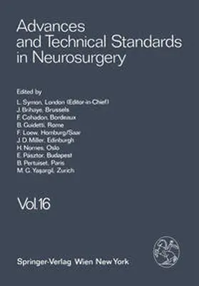 Symon / Brihaye / Pertuiset |  Advances and Technical Standards in Neurosurgery | eBook | Sack Fachmedien