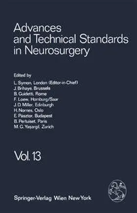 Symon / Brihaye / Guidetti |  Advances and Technical Standards in Neurosurgery | eBook | Sack Fachmedien