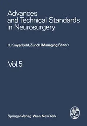 Krayenbühl / Brihaye / Loew |  Advances and Technical Standards in Neurosurgery | eBook | Sack Fachmedien