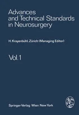 Krayenbühl / Brihaye / Loew |  Advances and Technical Standards in Neurosurgery | eBook | Sack Fachmedien