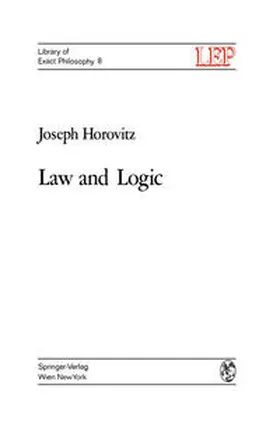Horovitz |  Law and Logic | eBook | Sack Fachmedien
