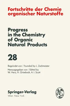  Fortschritte der Chemie Organischer Naturstoffe / Progress in the Chemistry of Organic Natural Products | Buch |  Sack Fachmedien