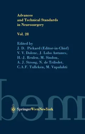 Pickard |  Advances and Technical Standards in Neurosurgery | Buch |  Sack Fachmedien