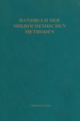 Malissa / Hecht / Zacherl | Elektronenstrahl-Mikroanalyse | E-Book | sack.de