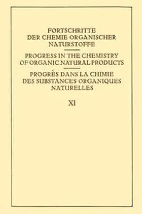  Fortschritte der Chemie Organischer Naturstoffe / Progress in the Chemistry of Organic Natural Products / Progrès dans la Chimie des Substances Organiques Naturelles | Buch |  Sack Fachmedien