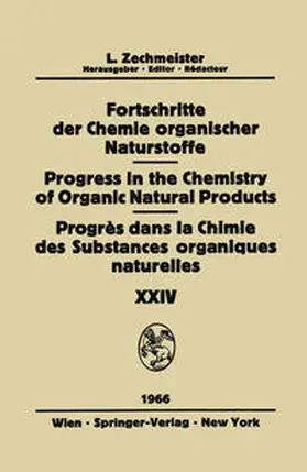 Fortschritte Der Chemie Organischer Naturstoffe / Progress in the Chemistry of Organic Natural Products / Progrès Dans La Chimie Des Substances Organiques Naturelles | E-Book | sack.de