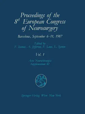 Isamat / Jefferson / Loew |  Proceedings of the 8th European Congress of Neurosurgery Barcelona, September 6-11, 1987 | Buch |  Sack Fachmedien