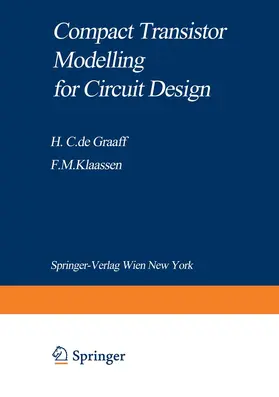 Graaff / Klaassen |  Compact Transistor Modelling for Circuit Design | Buch |  Sack Fachmedien