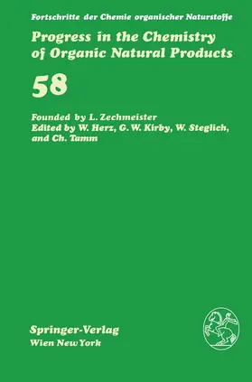  Fortschritte der Chemie organischer Naturstoffe / Progress in the Chemistry of Organic Natural Products | Buch |  Sack Fachmedien
