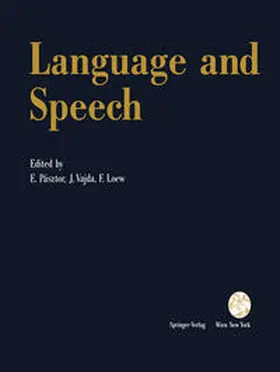 Pasztor / Vajda / Loew | Language and Speech | E-Book | sack.de